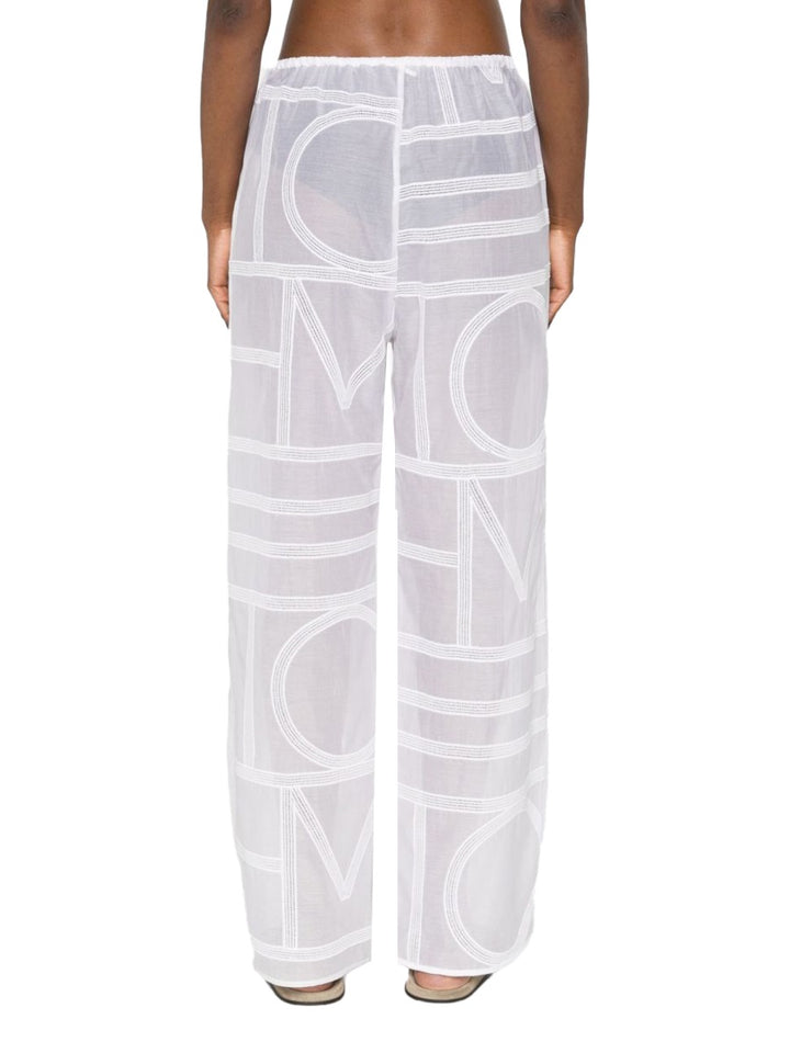 Toteme Pants - White | 663bc3c57641f3860cab31de1d8f880472450830