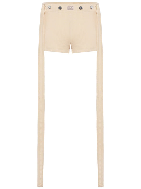 Shorts With Logo Patch