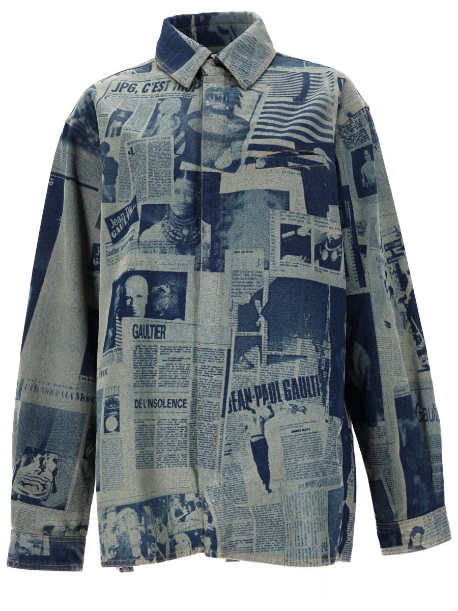 Jean Paul Gaultier Shirts - Denim | be6be9ab919008e3abfa912a167df9c7f62f600c