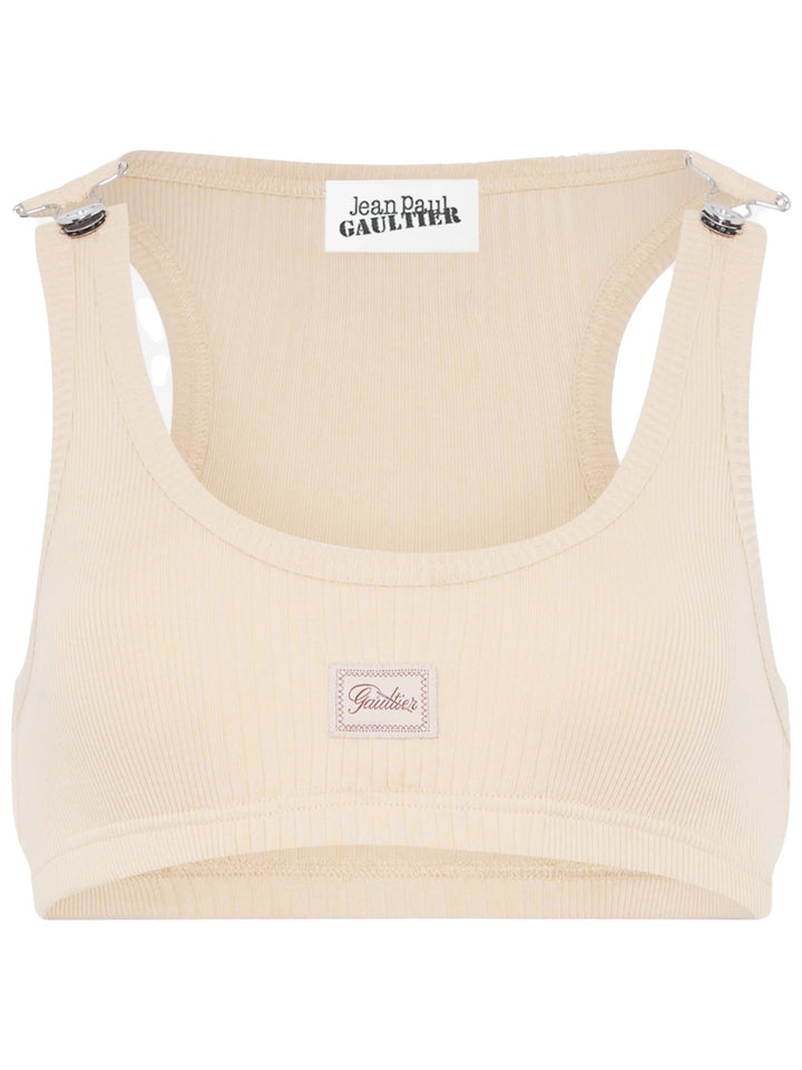 Jean Paul Gaultier Tops - Nude | 2444697d8dfd552fd99a3344b75e92210cadca56