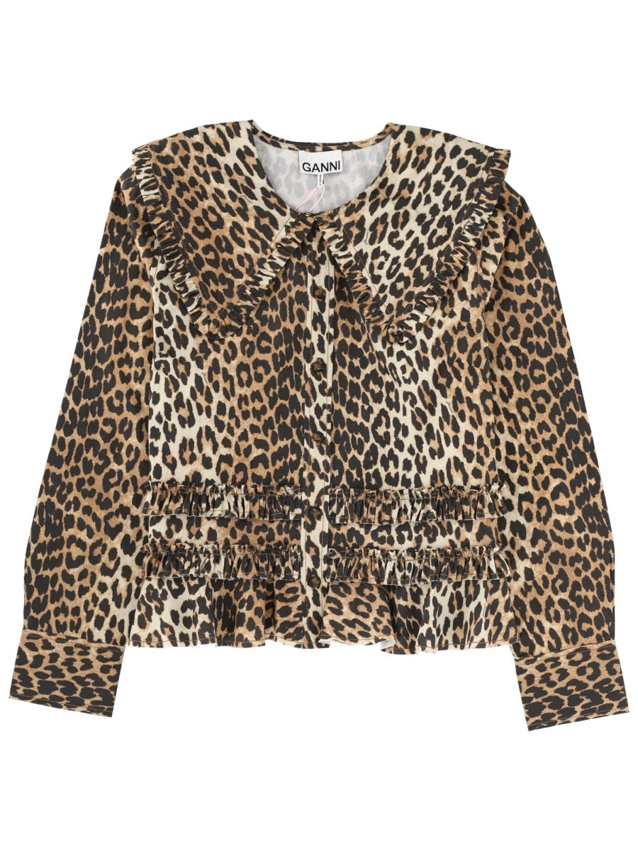Ganni Shirts - Animalier | 13c9a18af7a7445c291088c9d8c5b470629c5fbc