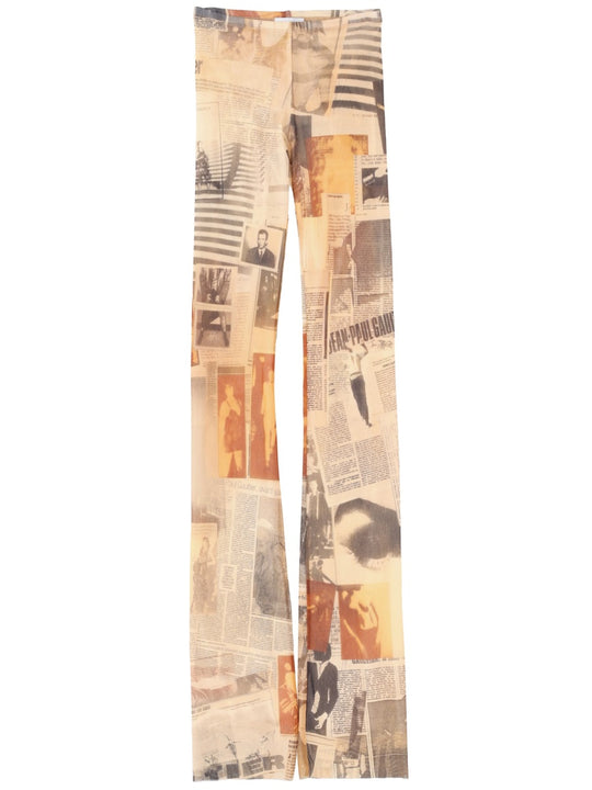 Pants With "Journal" Print