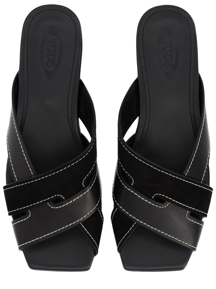 Tod'S Sandals - Black | 14f2c165c67a84f36ad2e71641448bb72d28cf33