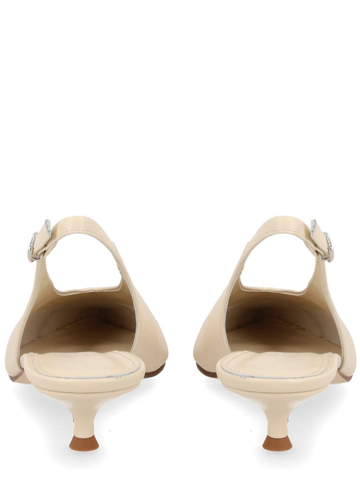 Aeyde HEELS - Ivory | 968534d67a1b04d74c6d271e5e8692c1a115de72