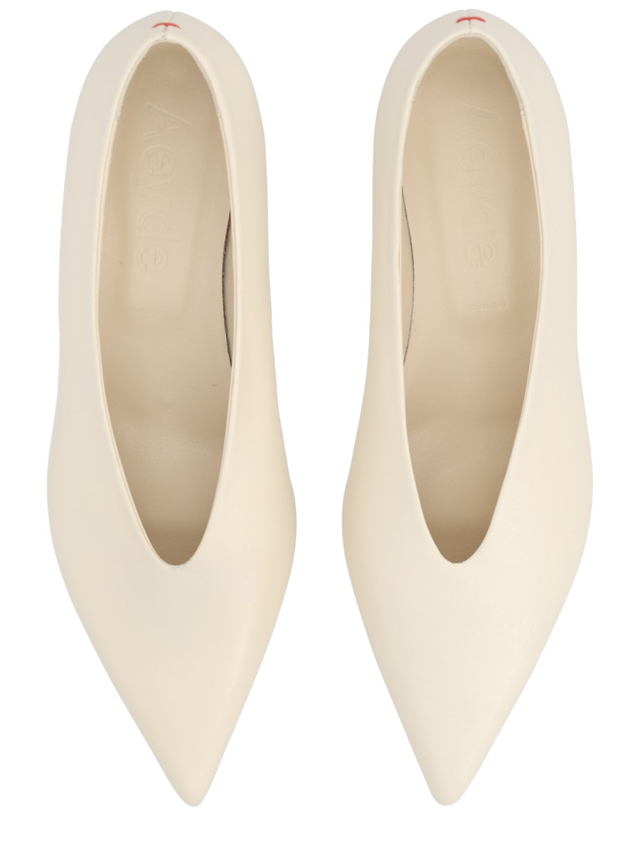 Aeyde HEELS - Ivory | 1ffd9a541743eeeb592a5f4cebbdff444731c191