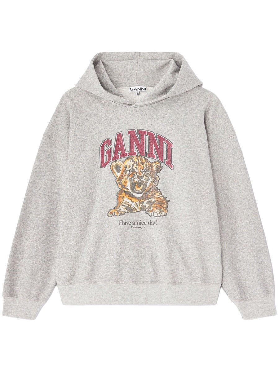 Ganni Sweatshirts - Grey | 1f1c9a905ac3796eb88c3bd097618790ea62fbc6