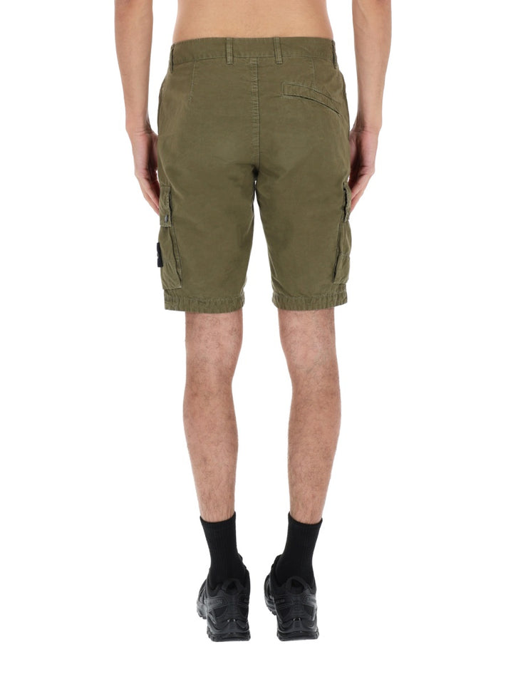 Stone Island Shorts - Military Green | 0fb87fee92e4c614c690e5b7592a6e4d253b80e1