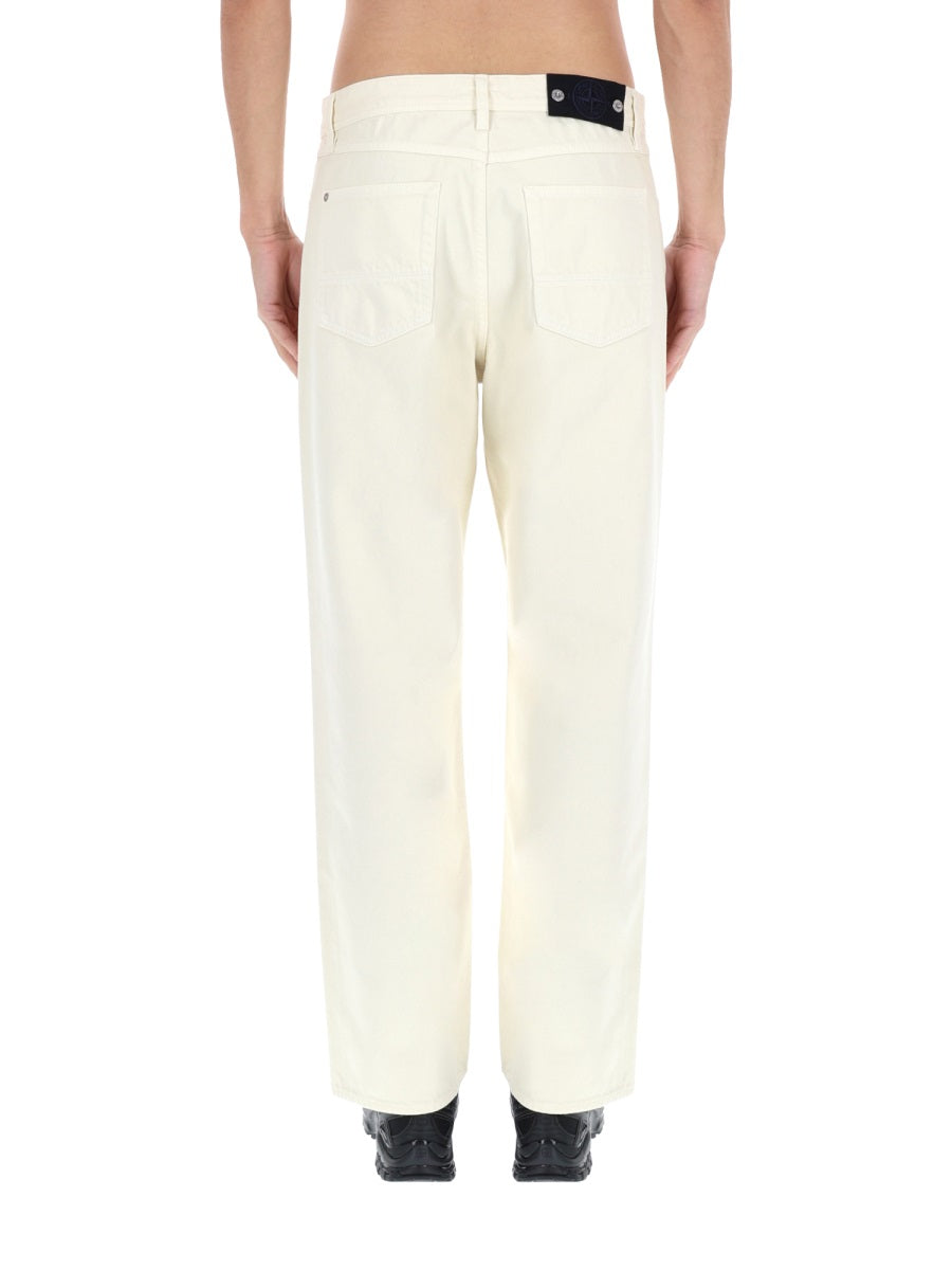 Stone Island Pants - Ivory | 19c87397a8387cf9b10fc334b288c9c95f21cae1