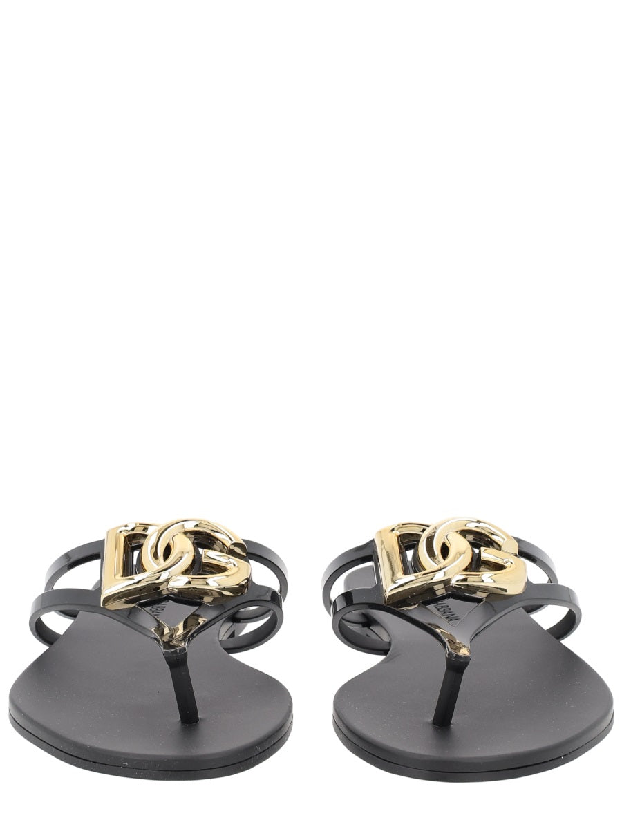 Dolce & Gabbana Sandals - Black | 92698572b95bc48398bbb4cdd6b96659c511ea93