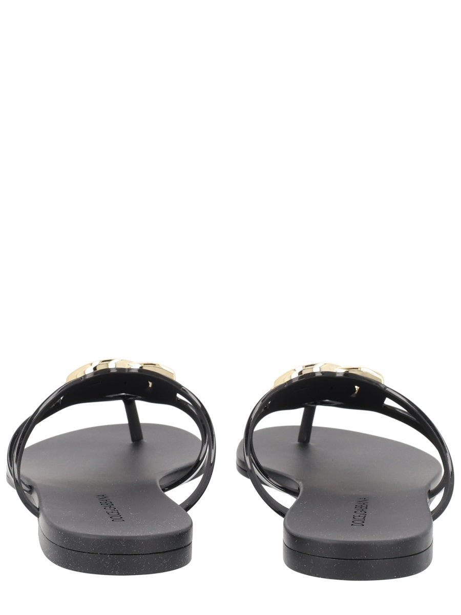 Dolce & Gabbana Sandals - Black | 8bcd0b9a8aabc82a5e2081c422d76bdfaaee0406