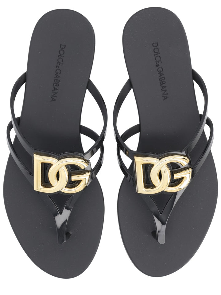 Dolce & Gabbana Sandals - Black | fc48715713233255caabca5abf40fbdd15b56f04