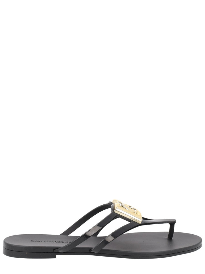 Dolce & Gabbana Sandals - Black | bfe1c4ff3fbb6d7b8ee8621d22fe69b794ec0027