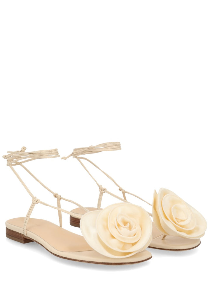 Magda Butrym Flat Shoes - Ivory | 15bd344db7929916b886de7b4b0610213bf516c1