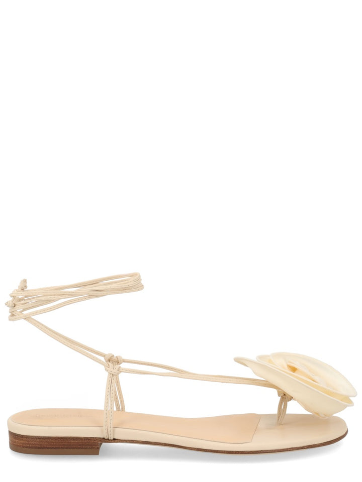 Magda Butrym Flat Shoes - Ivory | 8ba4aa3bf5d04df6bb790b99fed544c3f03e808f