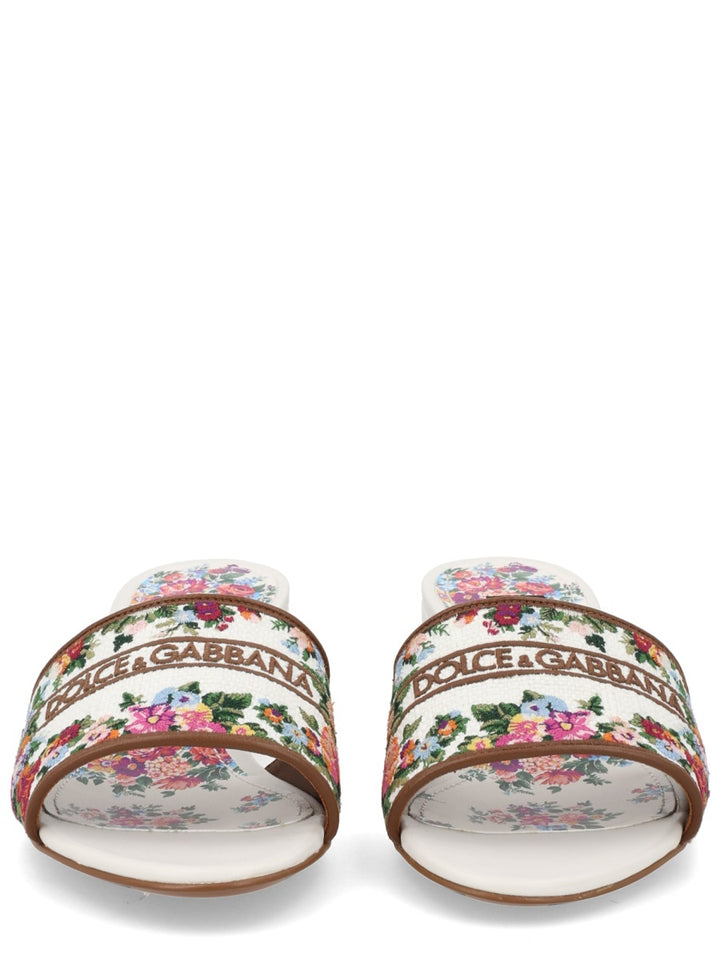 Dolce & Gabbana Sandals - White | a47df2f19e9e45801ef6c39edf8e3c8c681fa1ae