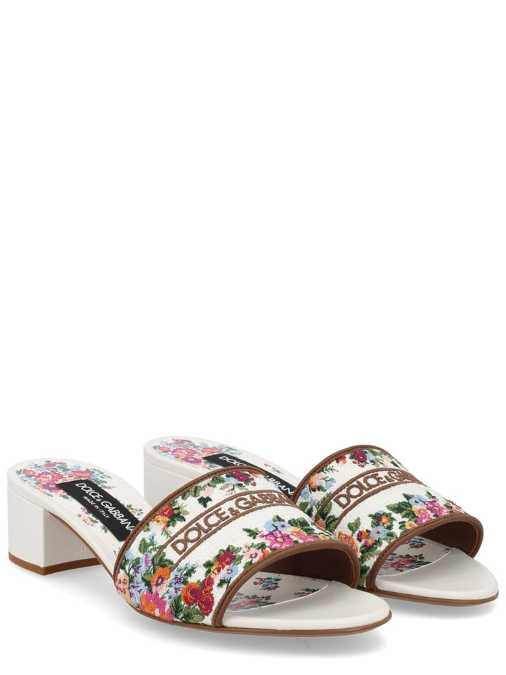 Dolce & Gabbana Sandals - White | d079165d04c6fc3dc3e11d440bbbbeeb16452be8