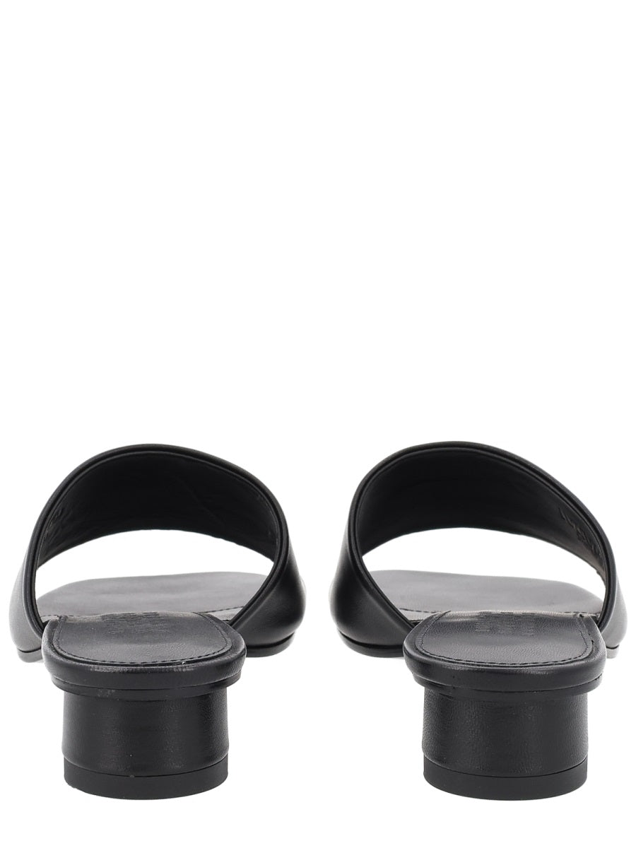Mm6 Maison Margiela Sandals - Black | 41bdf3583f523bf23b71130f3a2369ccb3303faf