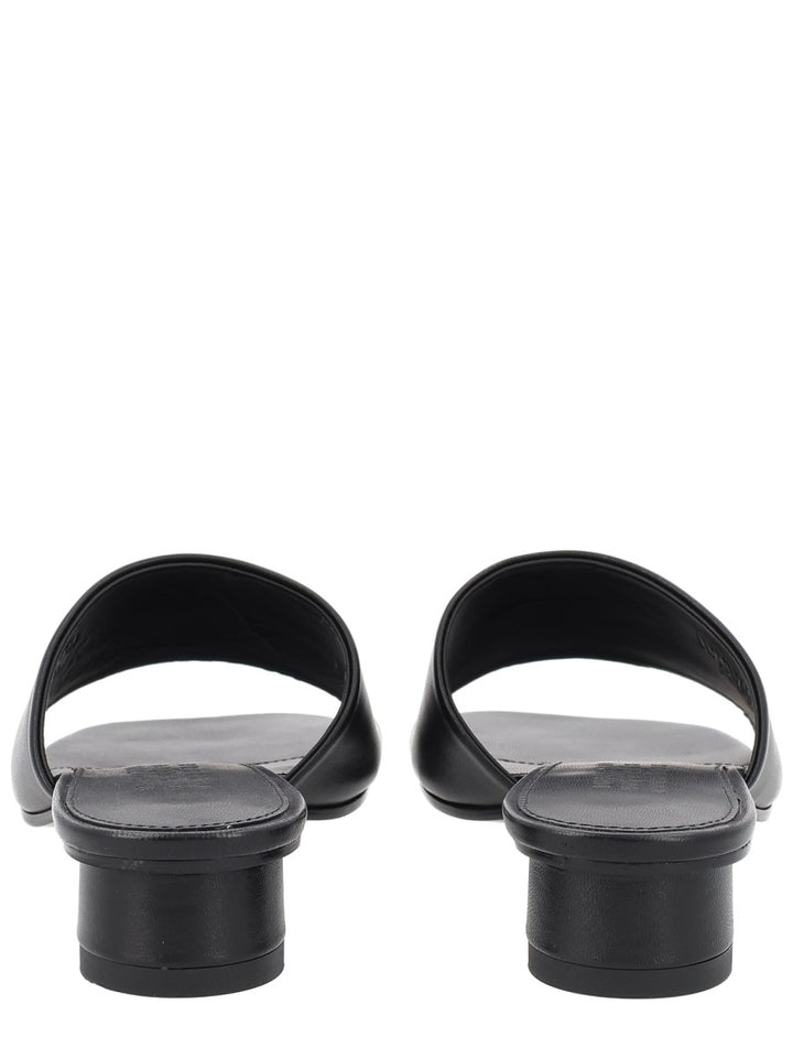Mm6 Maison Margiela Sandals - Black | 41bdf3583f523bf23b71130f3a2369ccb3303faf