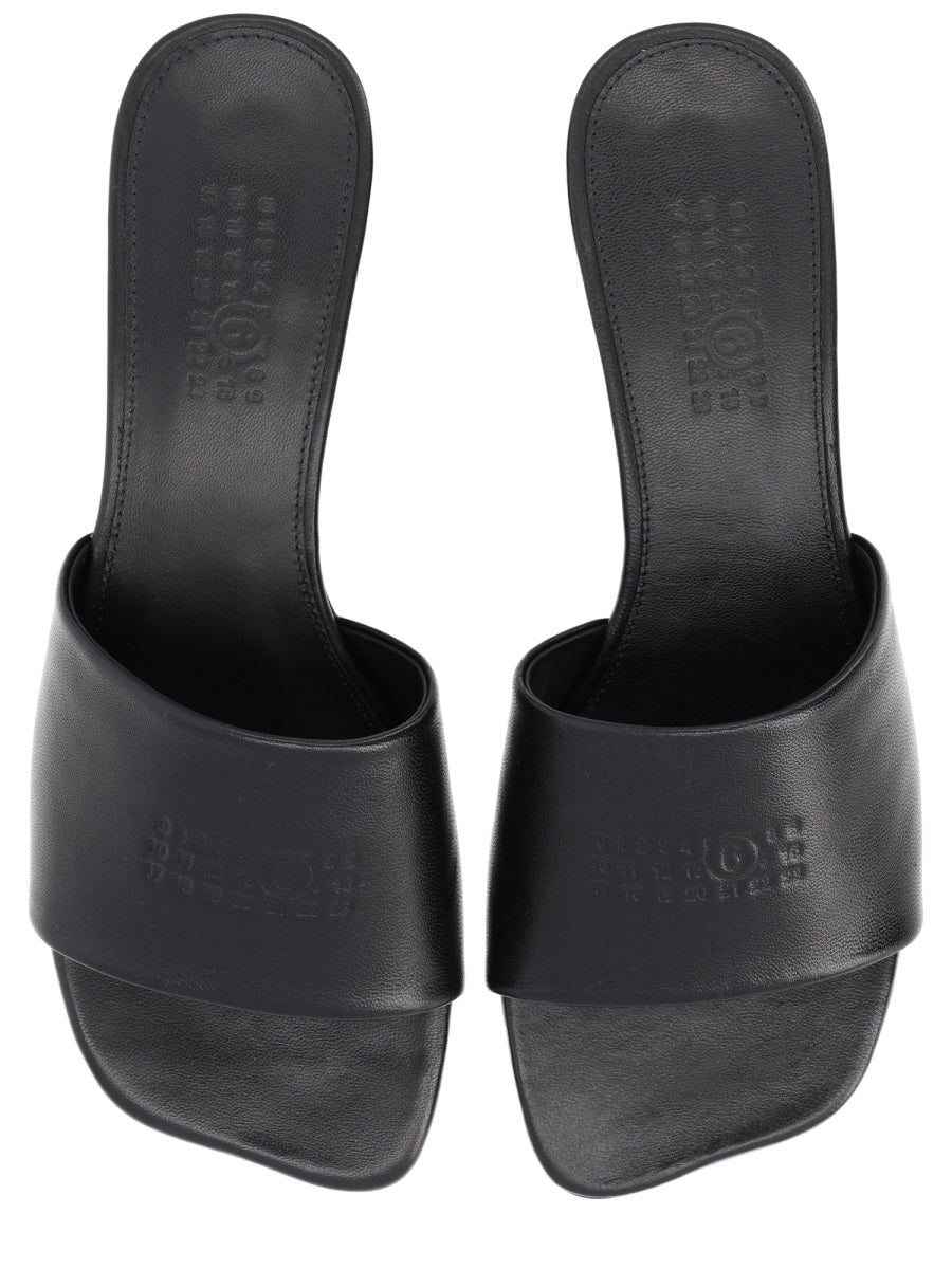 Mm6 Maison Margiela Sandals - Black | a6693d5afb8af2f17c6be076288372f364685fe1