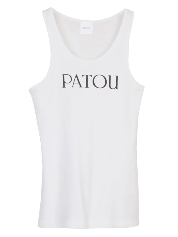Logo Print Tank Top