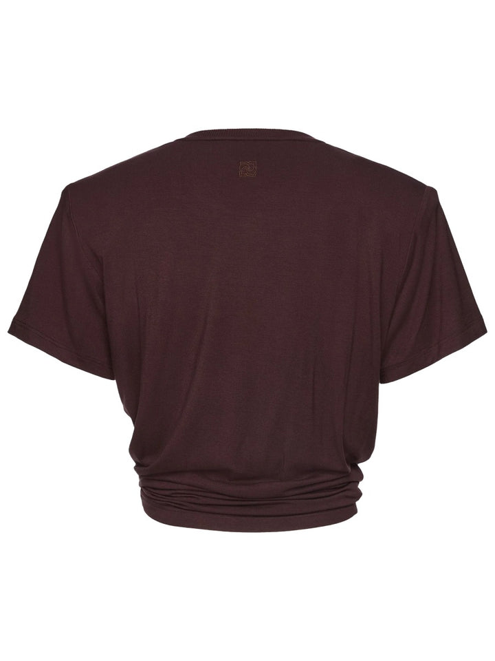 Magda Butrym T shirts - Brown | d54d71ae864c0c9232099ed6179153d178291e00