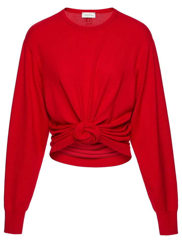 Magda Butrym Sweaters - Red | 72838a31d80c003651dbc1a79b1d52f8bea6f228