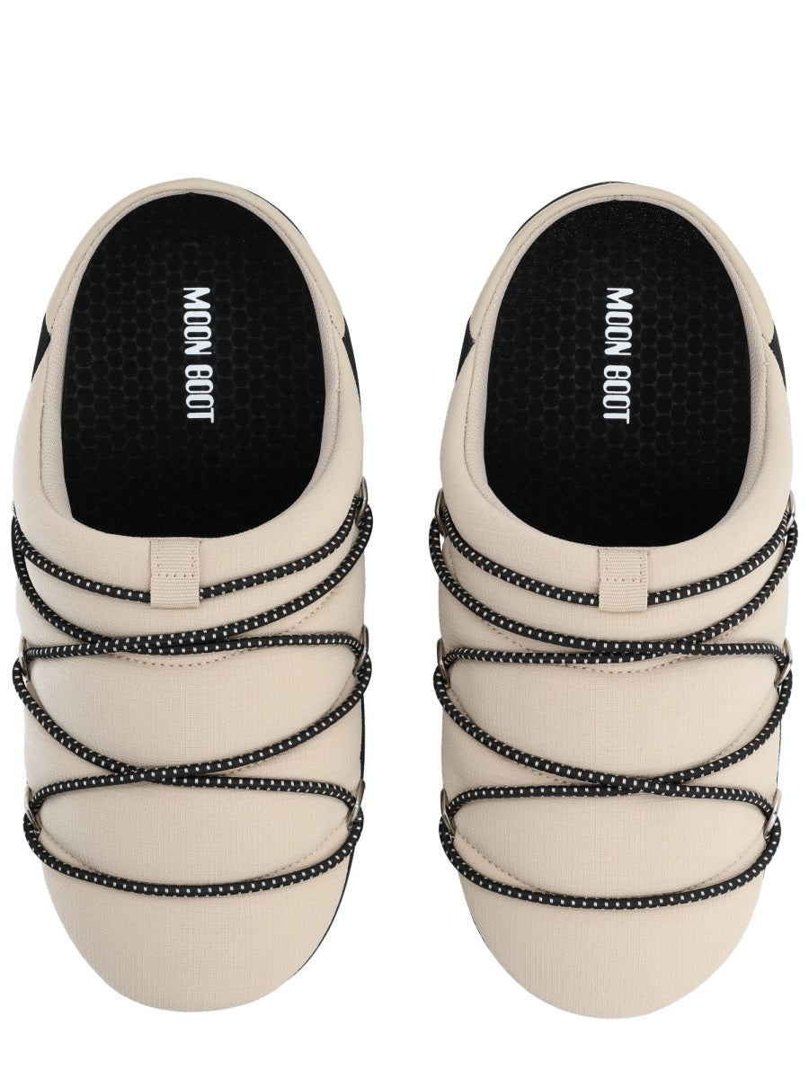 Moon Boot Flat Shoes - Beige | 041bd1f5e54ebcabd75c44e1518974319287d824