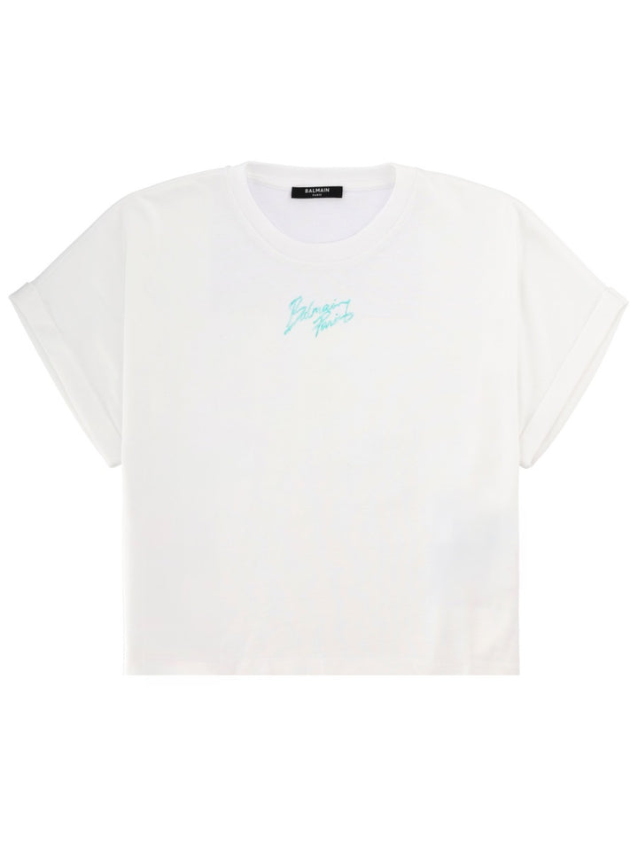 Balmain T shirts - White | 0e7c9e55052cff007a29d8e5e11f3a7b032b1ced