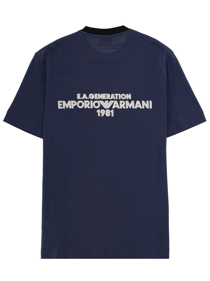 Emporio Armani T shirts - Blue | a2f6691c457dcf3a3157636d64931182256fe075