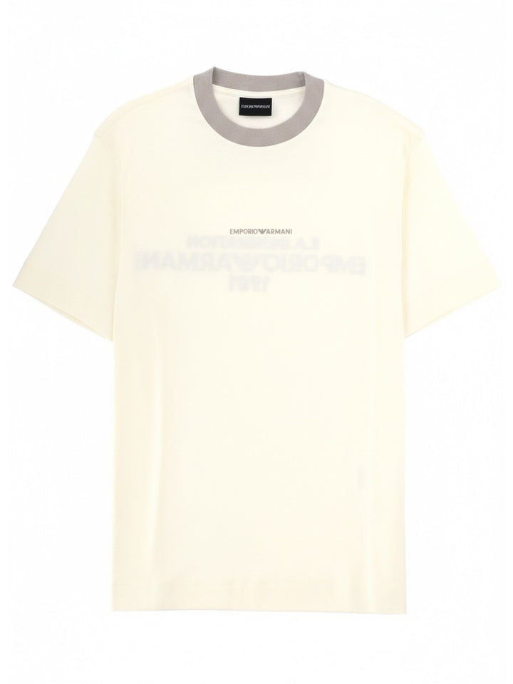 Emporio Armani T shirts - Ivory | 5d2eb2017f7b06ea645cc2fa0a8377286d20db32