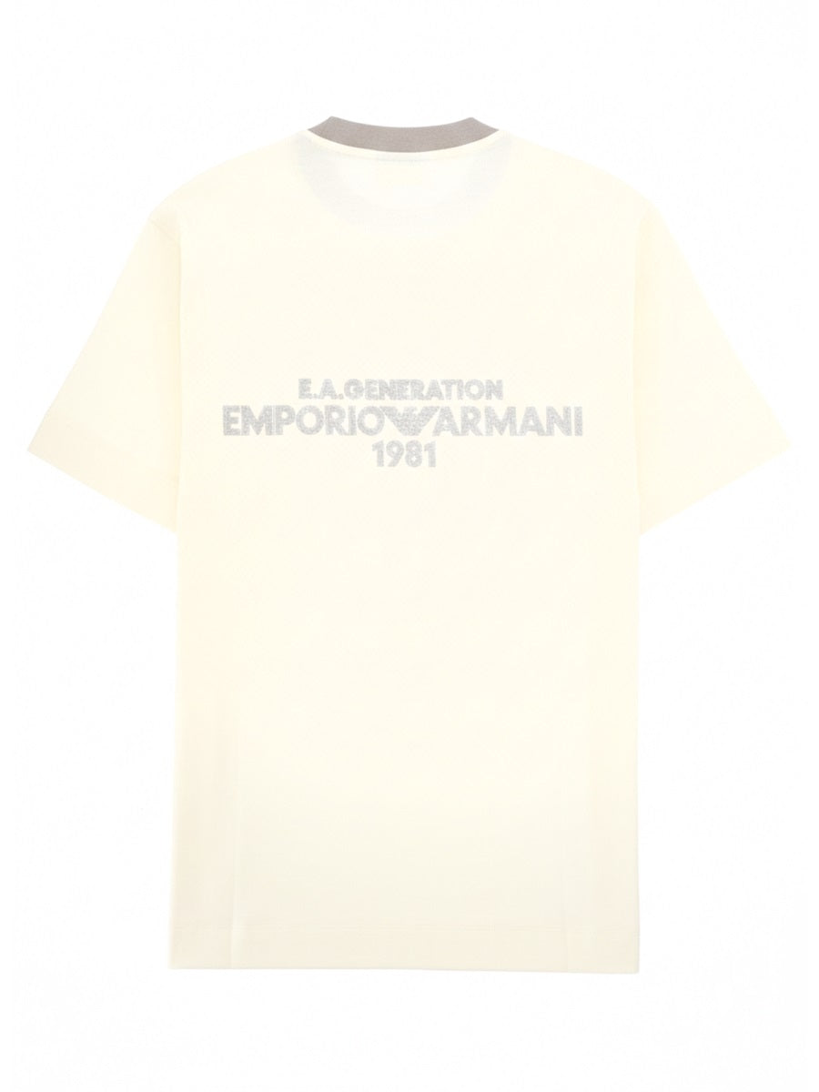 Emporio Armani T shirts - Ivory | 485fd3ec4249c2c05cbf740165346e95d829d0f4