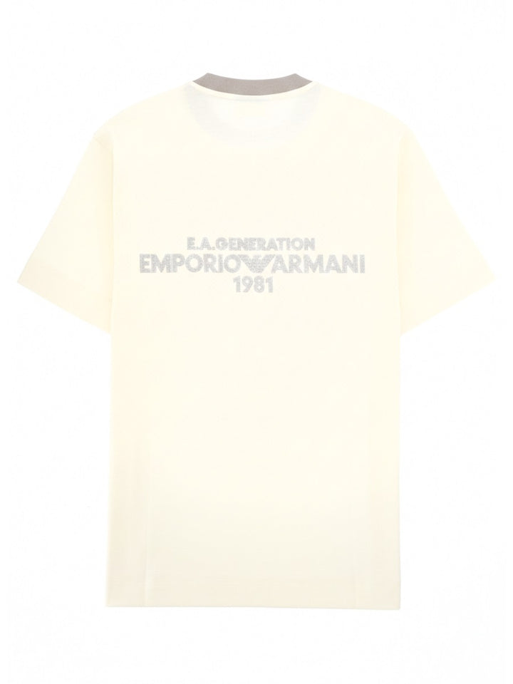 Emporio Armani T shirts - Ivory | 485fd3ec4249c2c05cbf740165346e95d829d0f4