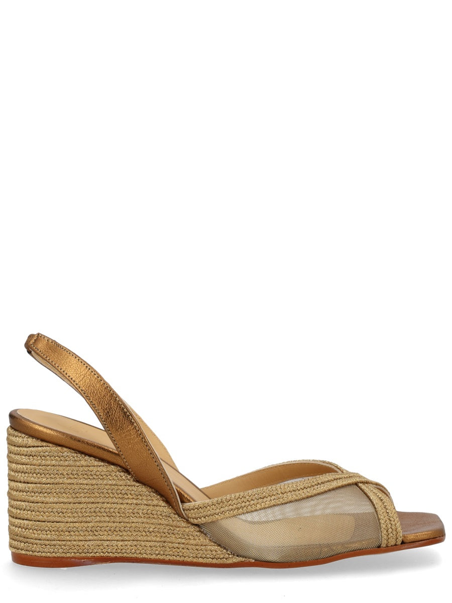 CastañEr Wedges - Gold | b26e7f7e50fb659058bdad90763fbfb240e40dbc