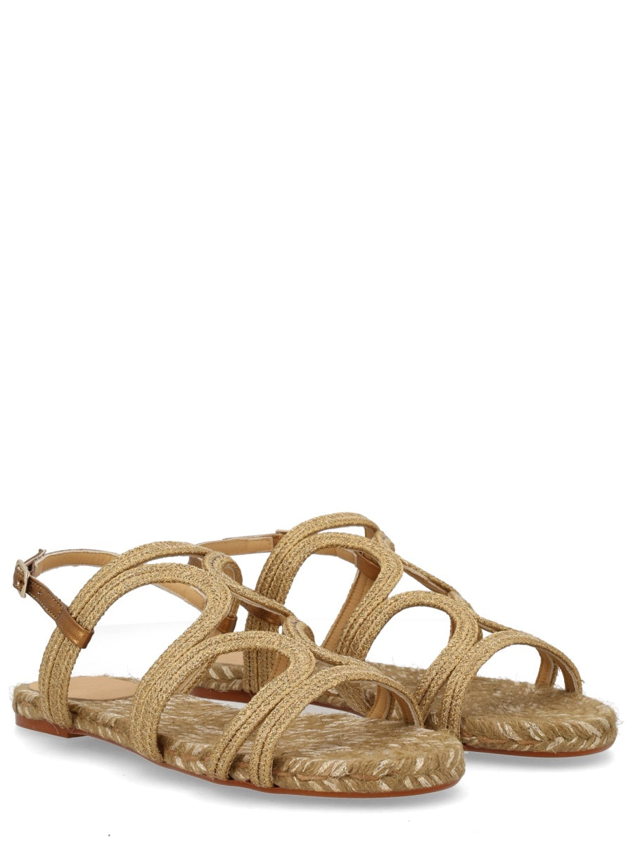 CastañEr Flat Shoes - Gold | 10f5793ae440d74261561cc299f920293848a5da