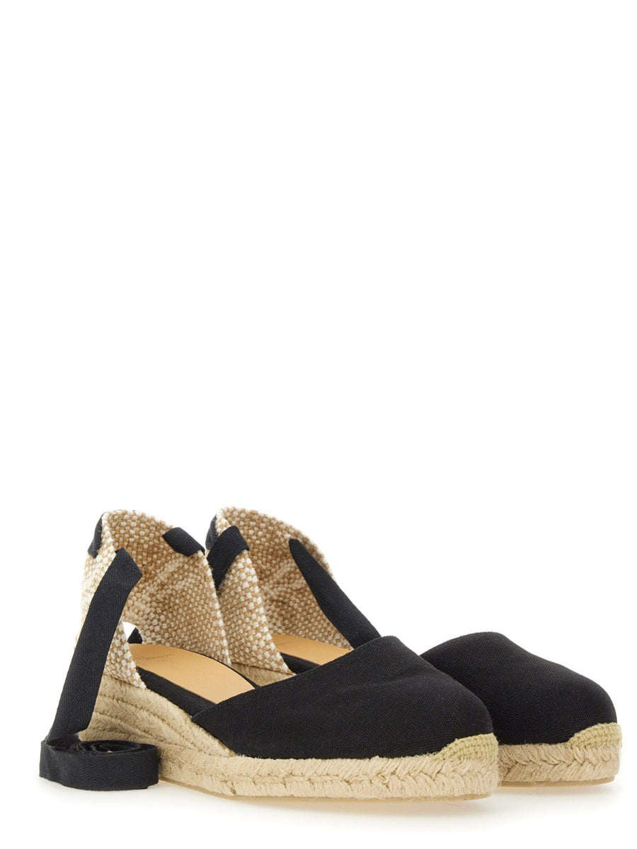 CastañEr Wedges - Black | c77beb8aca09fc12716e52cc3345b62f5ea7da2a