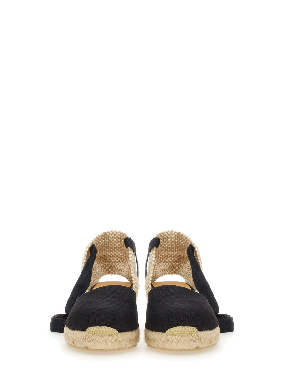 CastañEr Wedges - Black | ce46e345d82aed08f492e2d0b376ba9c9ac49a9a