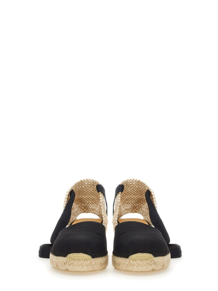 CastañEr Wedges - Black | ce46e345d82aed08f492e2d0b376ba9c9ac49a9a