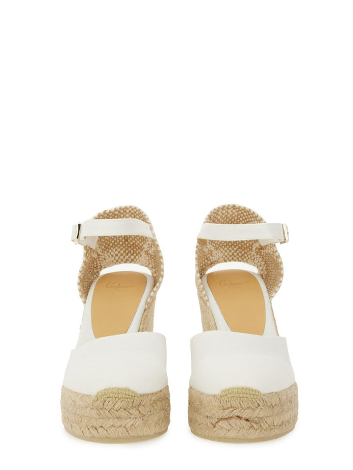 CastañEr Wedges - White | 0e645b3877a66f9f7116f840340a2e8fac4b0ced