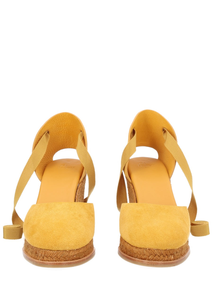 CastañEr Wedges - Orange | 0c83026d0e7bef689246f2e0784e6560bf7cdbd5