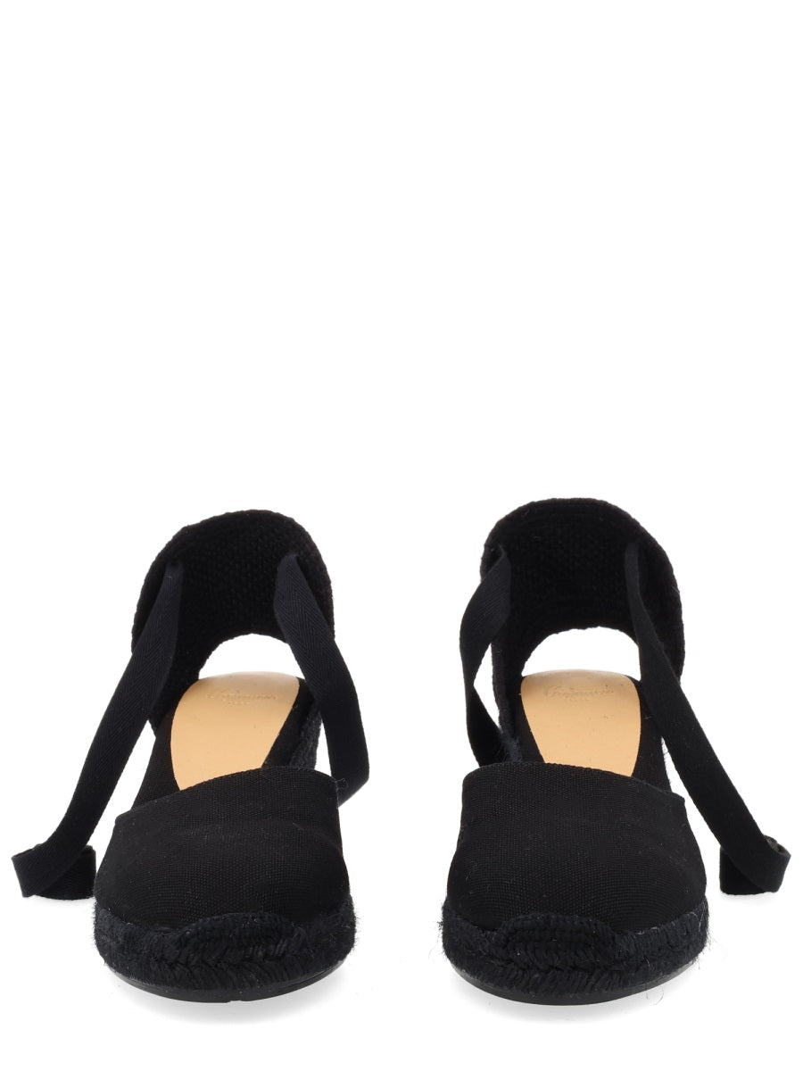 CastañEr Wedges - Black | fb61f9d524bd64eff8b3da4119c522d79c06b766