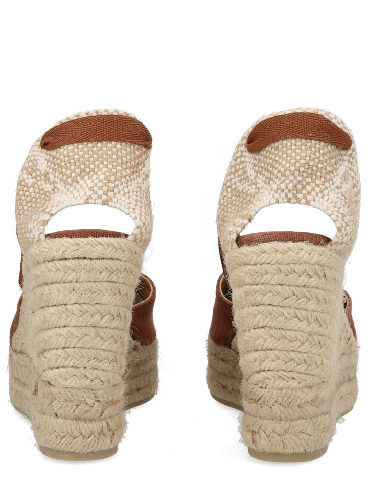 CastañEr Wedges - Brown | 61b9982949fc56373ed6f1c516254ed4a80982b6