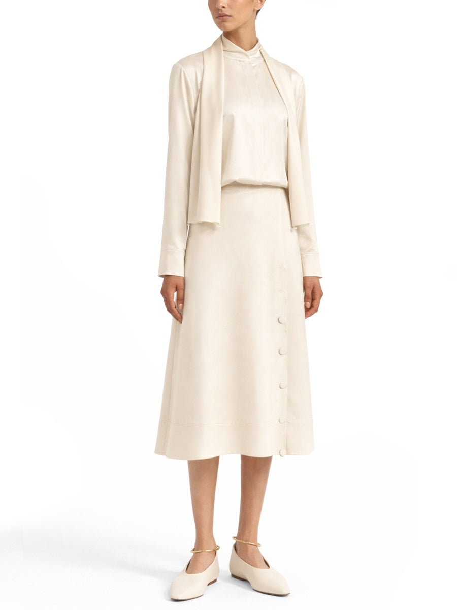 Jil Sander Shirts - Ivory | 53766b013f191eab66625e51da38703ccdb617e8