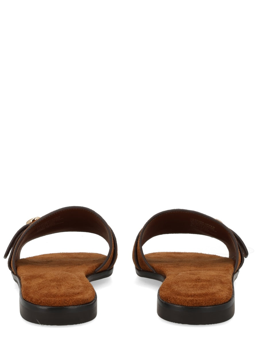 Tory Burch Sandals - Brown | 227c96e6805b3bf927ad66fcb07ba66af2860da4