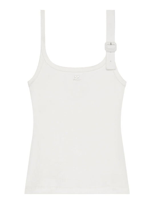 "90's" Tank Top With Buckle