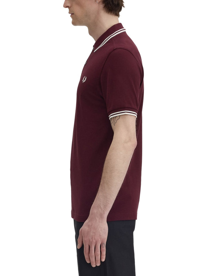Fred Perry Polo - Bordeaux | bcd3750c09c912af5c2b48894383f42733b64af8