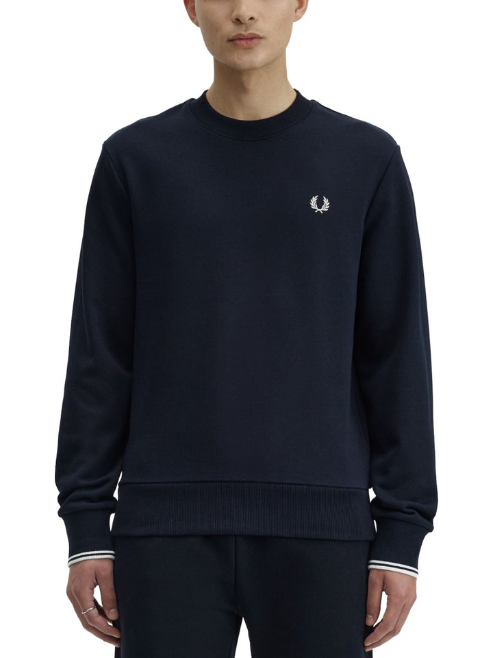 Fred Perry Sweatshirts - Blue | 54677ebe0ef3b0cb8c7d523b16041e06b22fb7e2