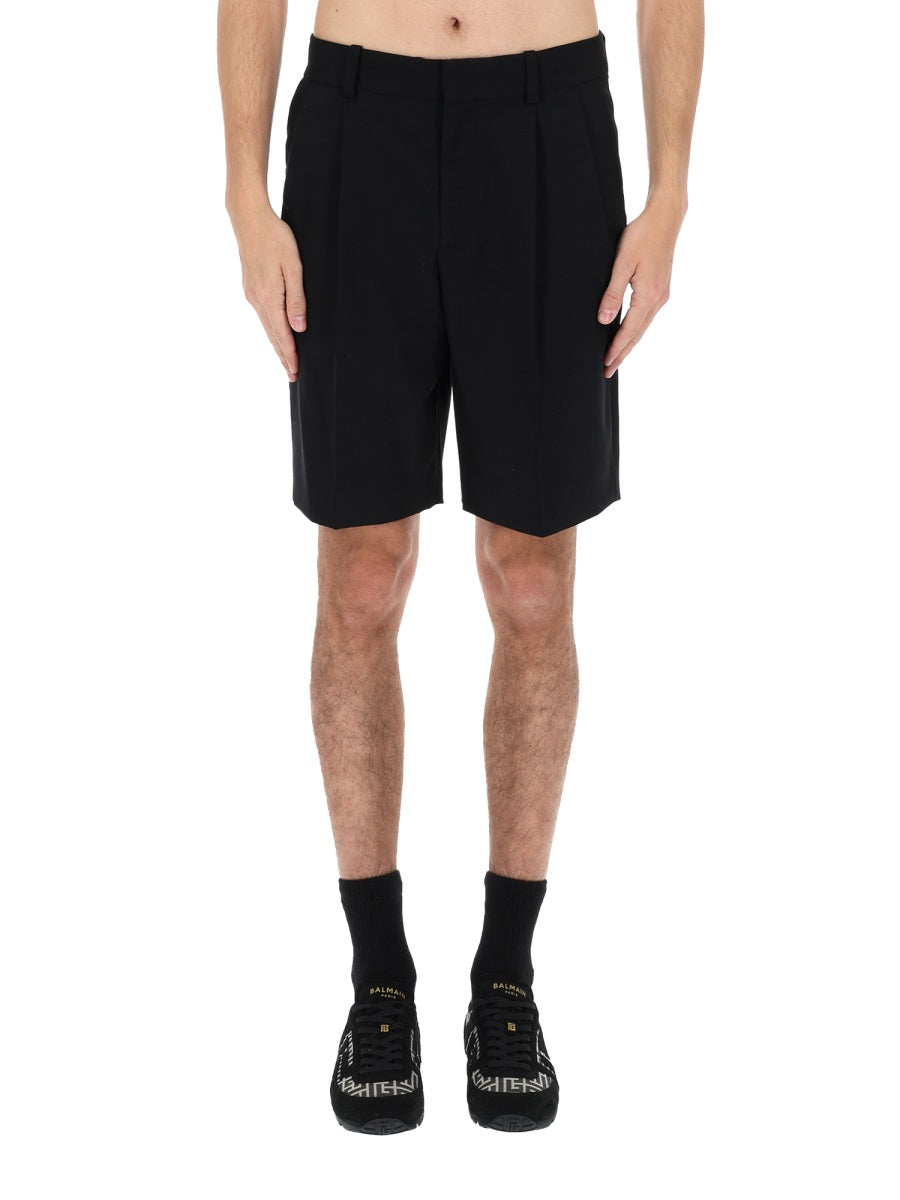 Balmain Shorts - Black | 9b84f10e6b7cd4204d841ee047deb861db89eac8