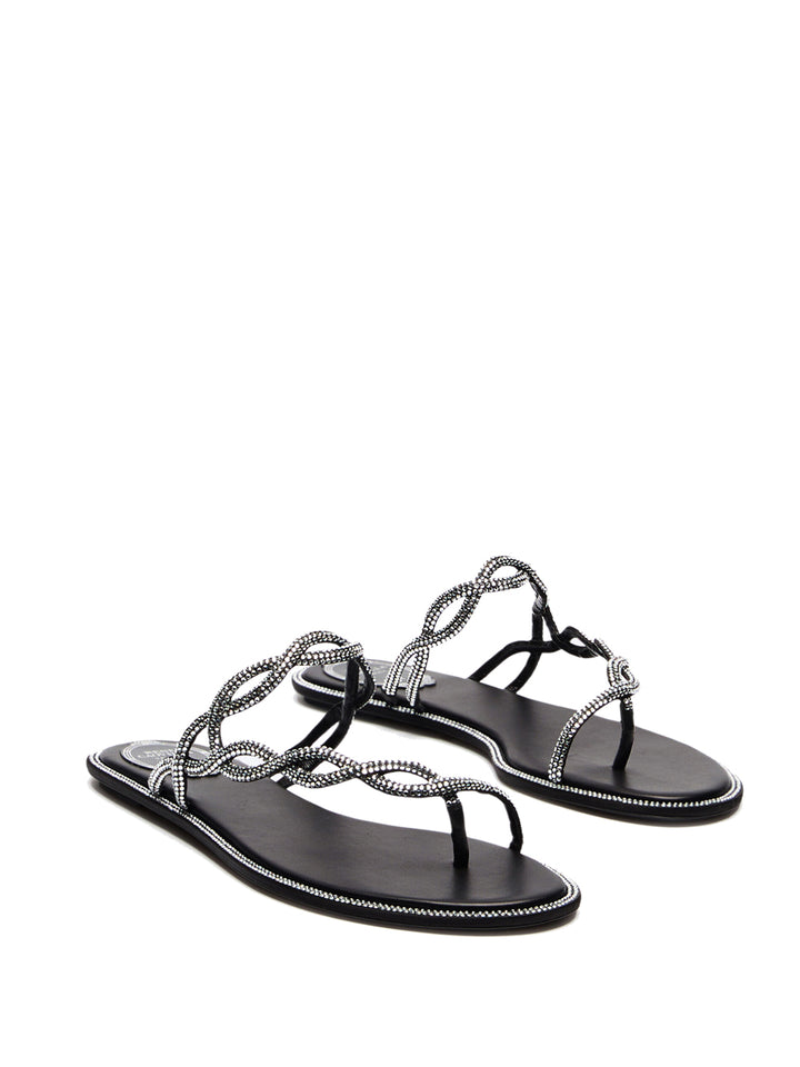 Rene Caovilla Sandals - Black | d657ebd57d90576dcacb47905ff7fdfc7500791b