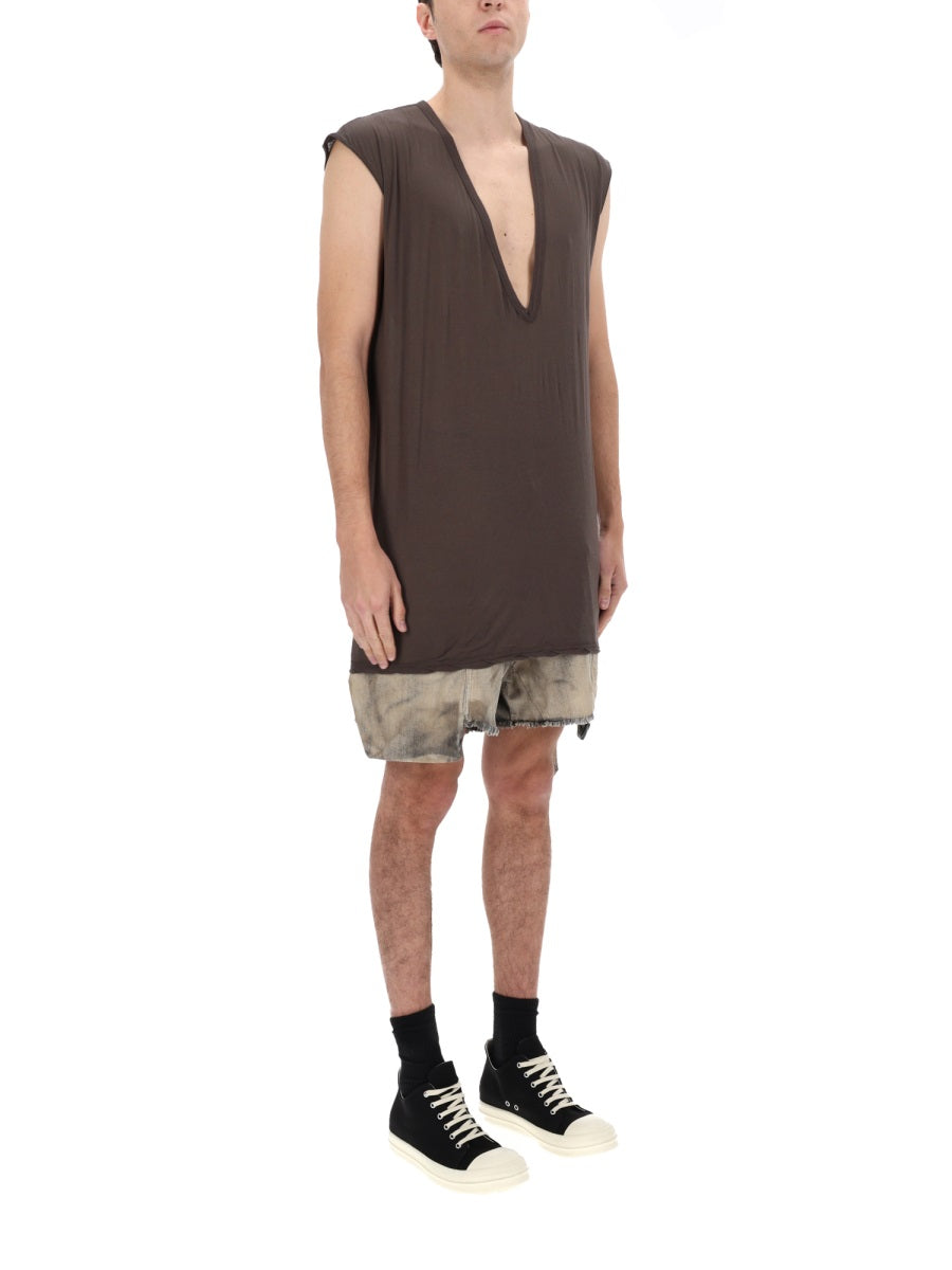 Rick Owens X Drkshdw Shorts - Beige | 06df0e44a49abd4db8dd533ff381d6e98a4bb9ba