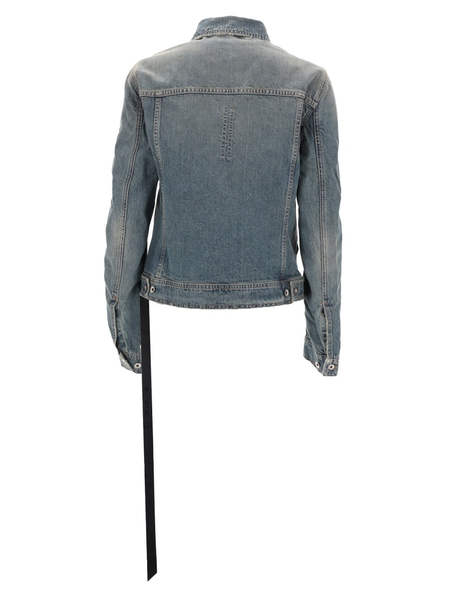 Rick Owens X Drkshdw Jackets - Blue | 0c96433246d9203d776fb98a3ad97be17eb09098